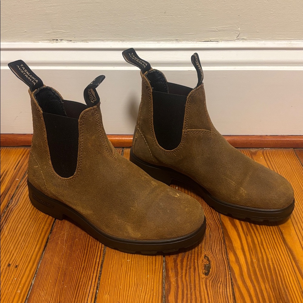 Womens Blundstone boots ORIGINALS #1911 in Tobacco Suede - Picture 6 of 11